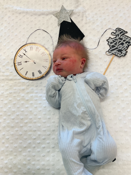 New born picture of Kit