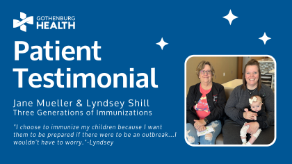 Cover photo for patient testimonial video