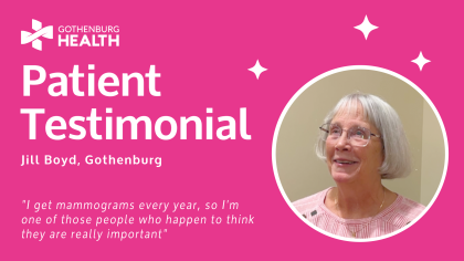 Cover photo for patient testimonial video