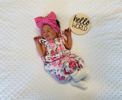 Newborn Photo of Scotlynn Marie