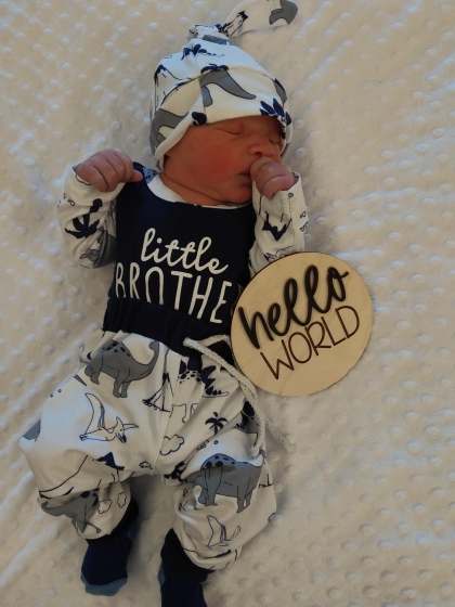 Newborn photo of Tate William 