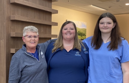 Three Generations Serving Together at Gothenburg Health