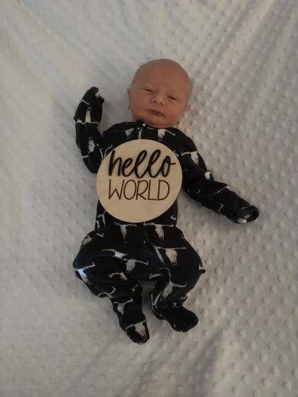 Newborn Photo of William Douglas 
