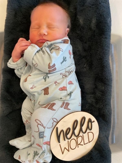 Newborn Photo of Wrenley Rose