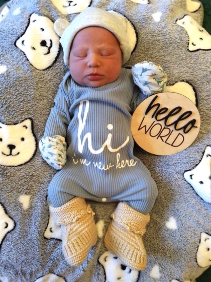 Newborn Photo of Zaylin O'Dell